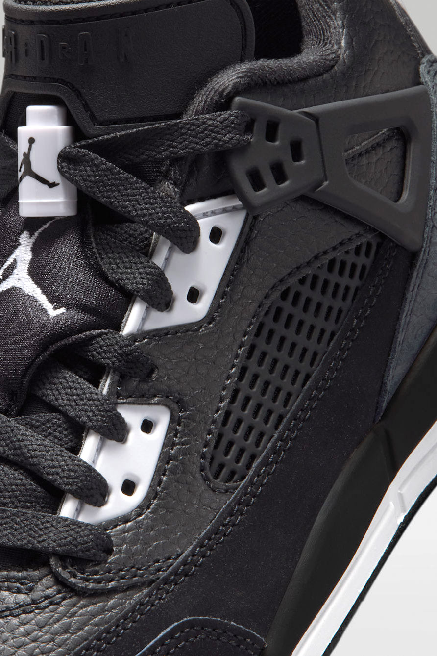 Spizike Sneaker - Black + White + Anthracite
