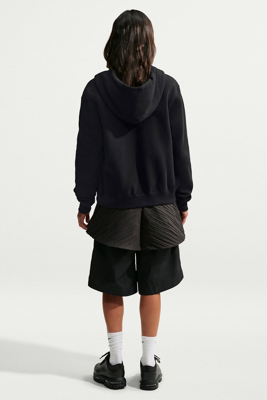 Kapuzensweatjacke - Black
