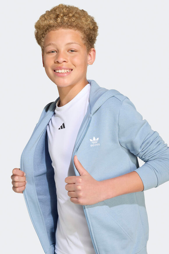 Kapuzensweatjacke - Tactile Blue