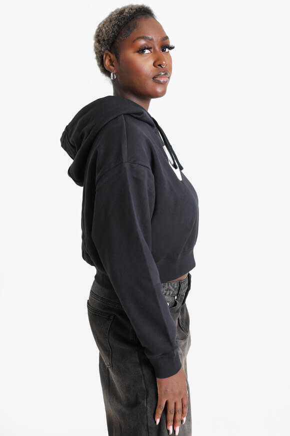 Oversize hooded sweatshirt - Black