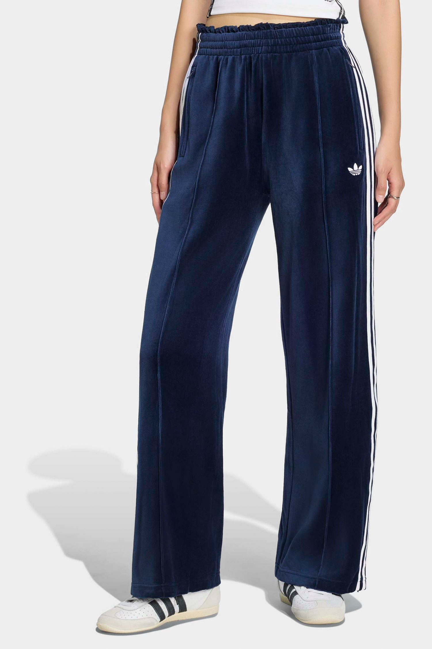 Samt Trainingshose - Collegiate Navy
