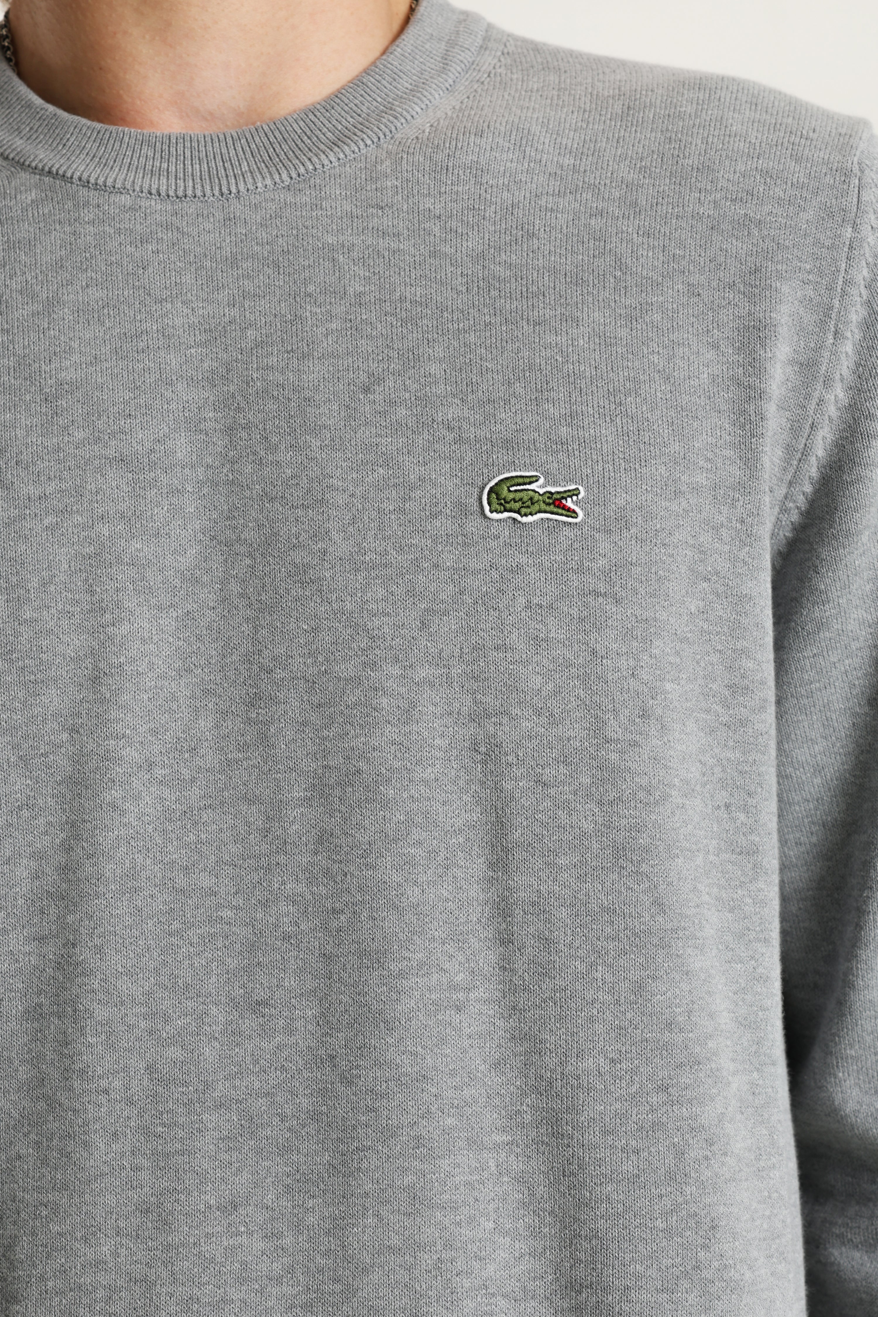 Maglione in maglia fine - Silver Chine