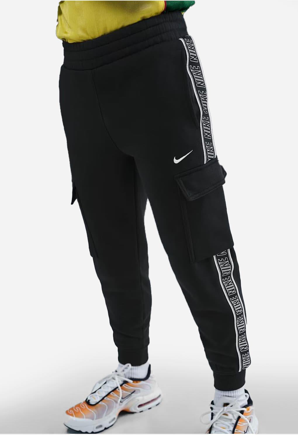 Sportswear Club Fleece pantalon cargo en sweat - Black