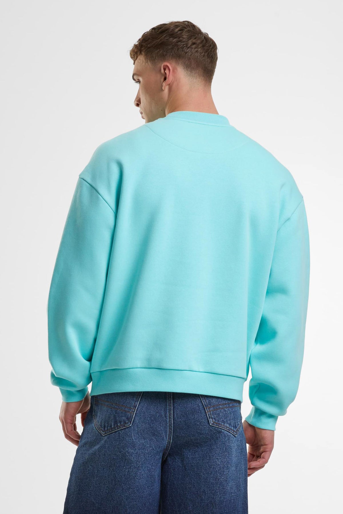 Fluffy sweatshirt - Berylblue