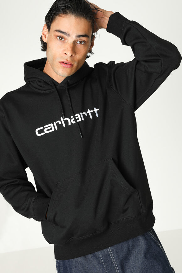 Sweatshirt à capuchon - Noir1