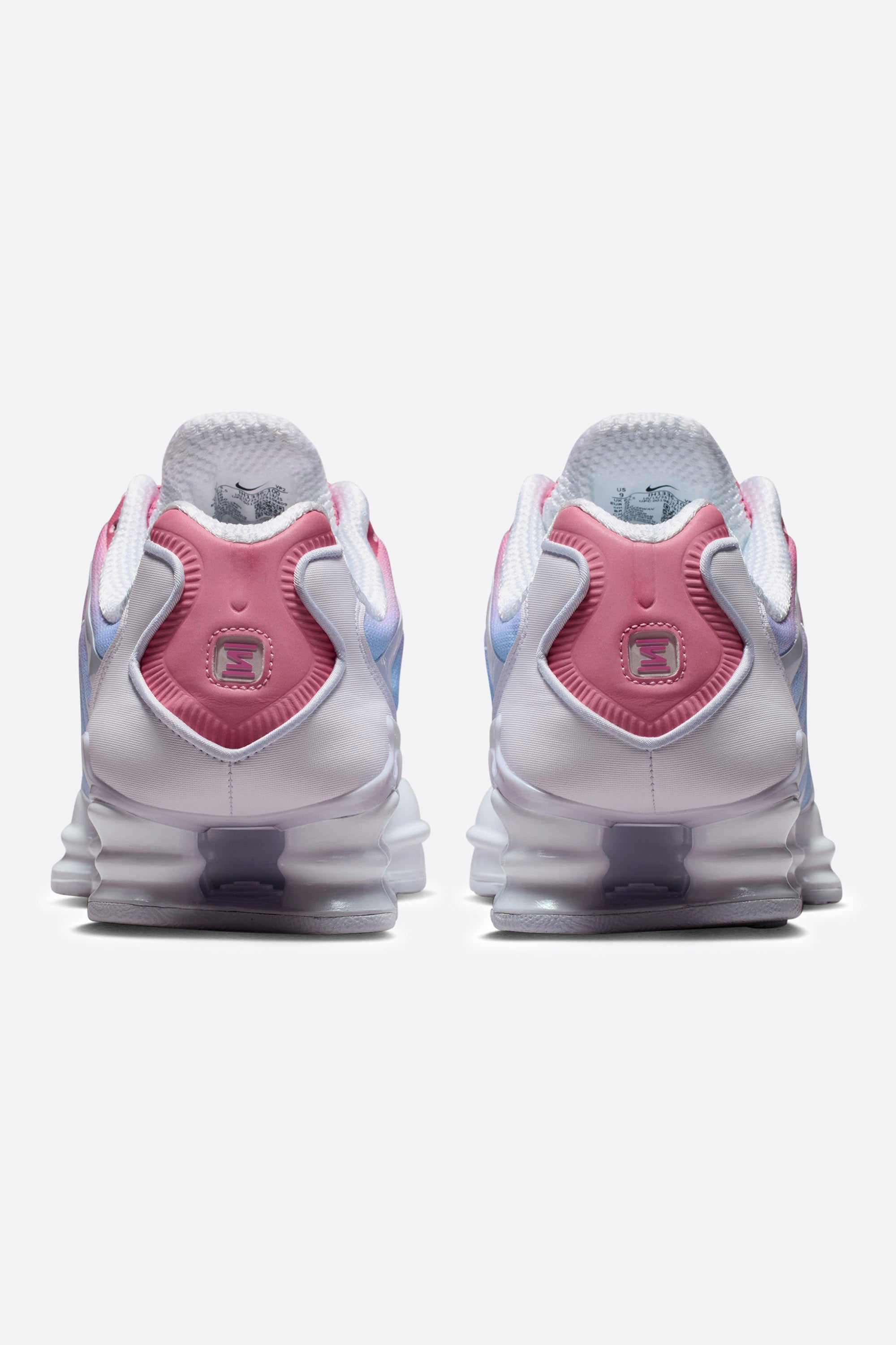 Shox TL Fade Sneakers - White + Football Grey + Peony