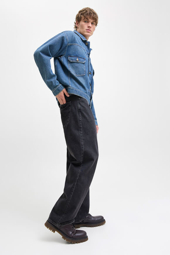 Alex Baggy Fit Jeans L32 - Black Denim