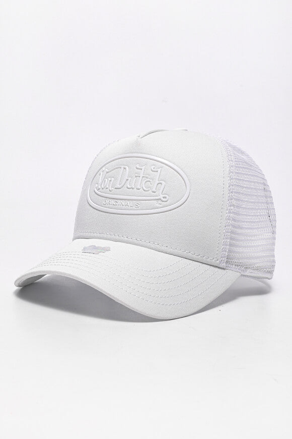 Boston casquette trucker / snapback - Offwhite + White