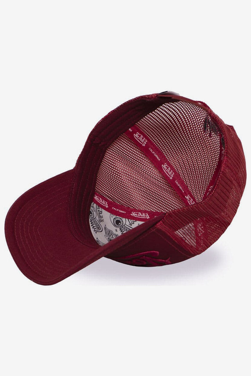 Trucker cap / snapback - Burgundy