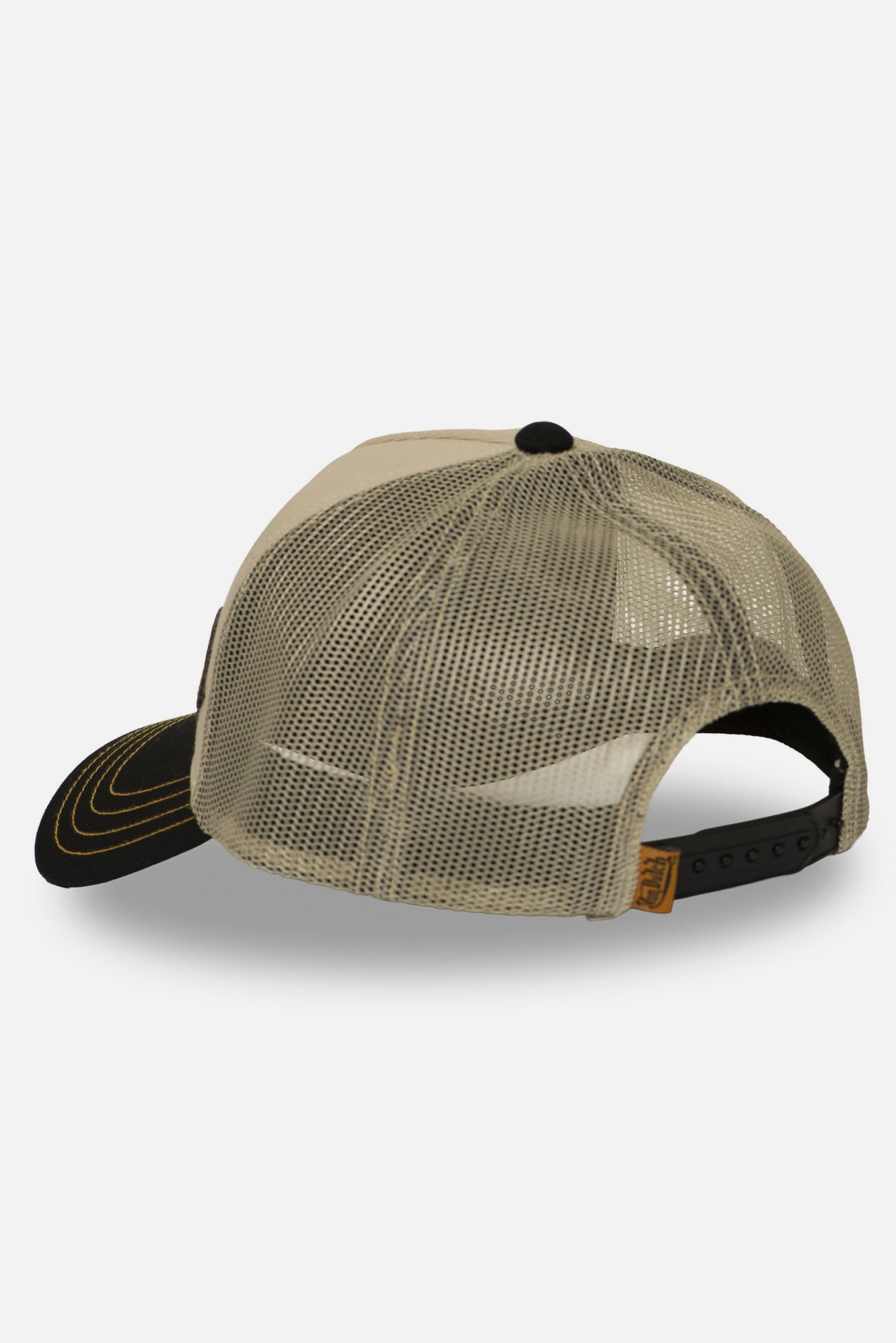 Cappellino trucker / snapback - Beige + Black