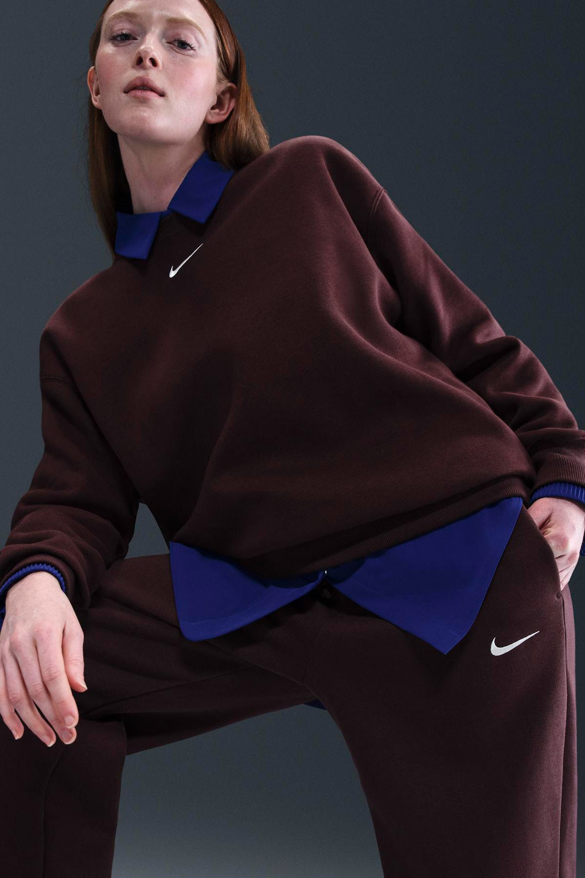Sportswear Phoenix Fleece Sweathose - Burgundy Crush