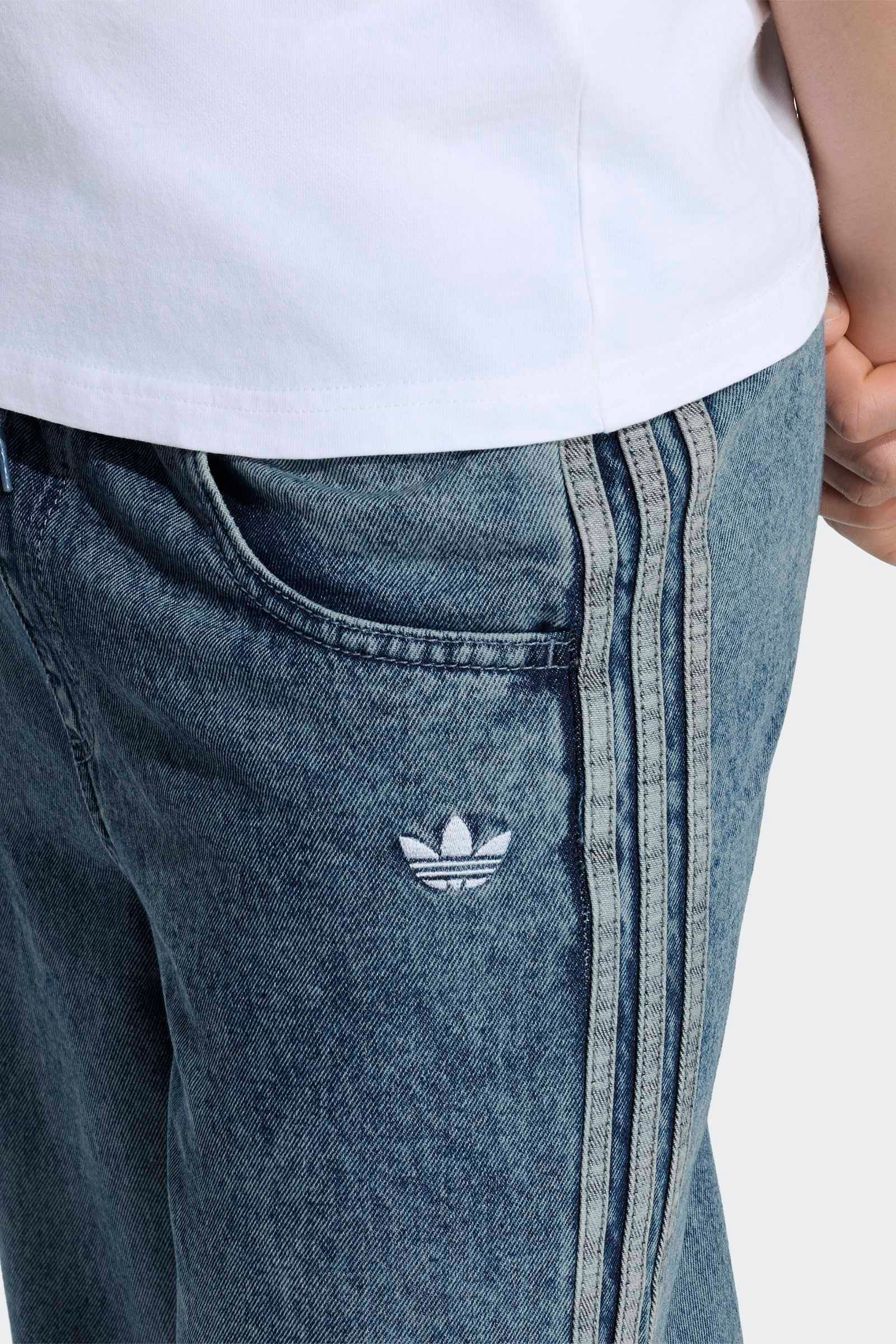 Pantaloni da tuta Firebird in denim - Worn Blue Denim