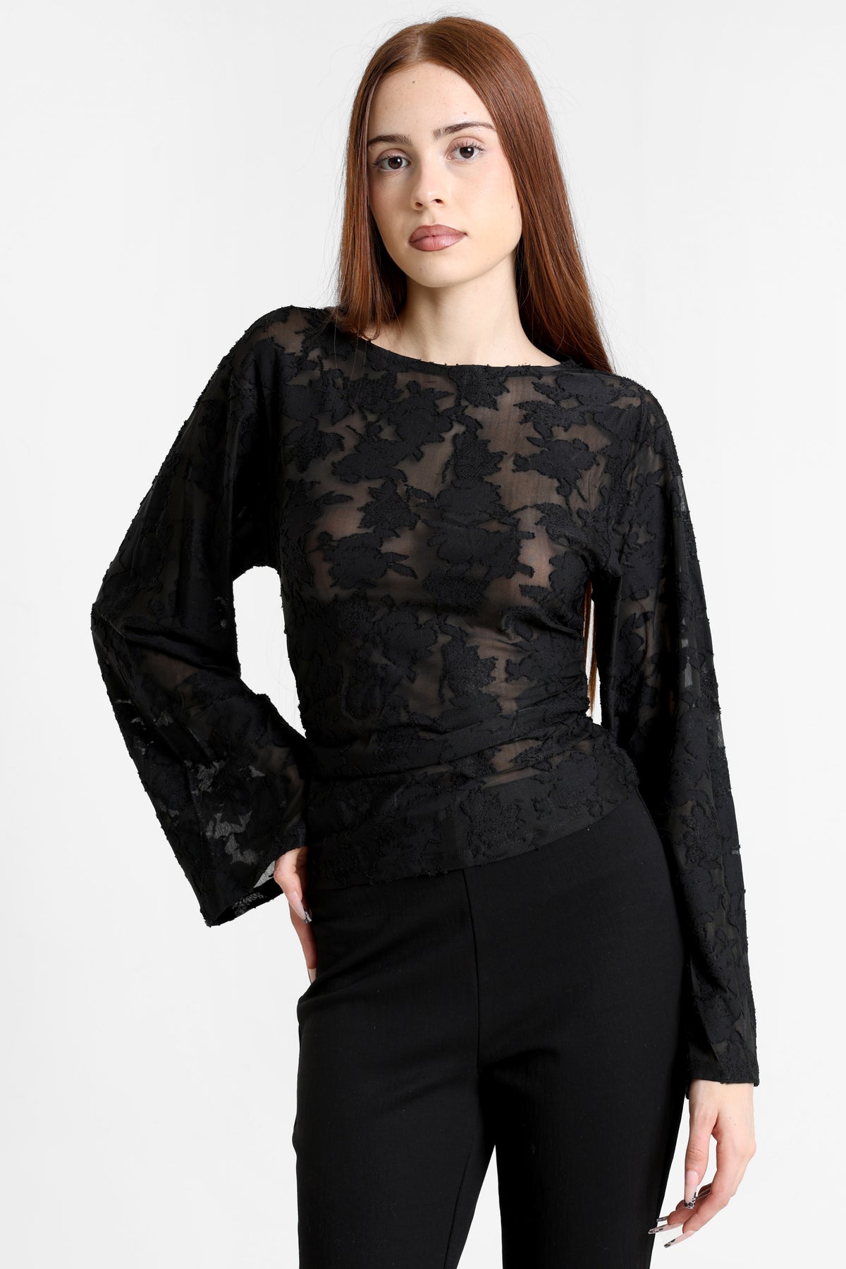 ONLNADIA Langarmshirt - Black