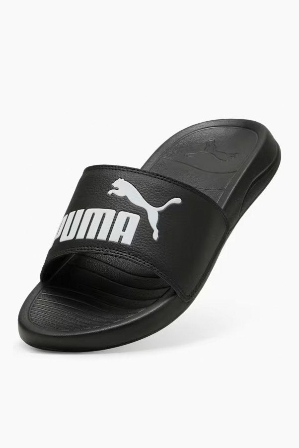 Popcat 20 Pantoletten - Black + White