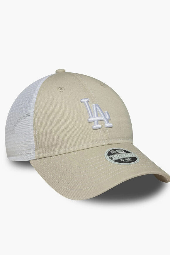 9Twenty Trucker Cap / Strapback - Beige + White