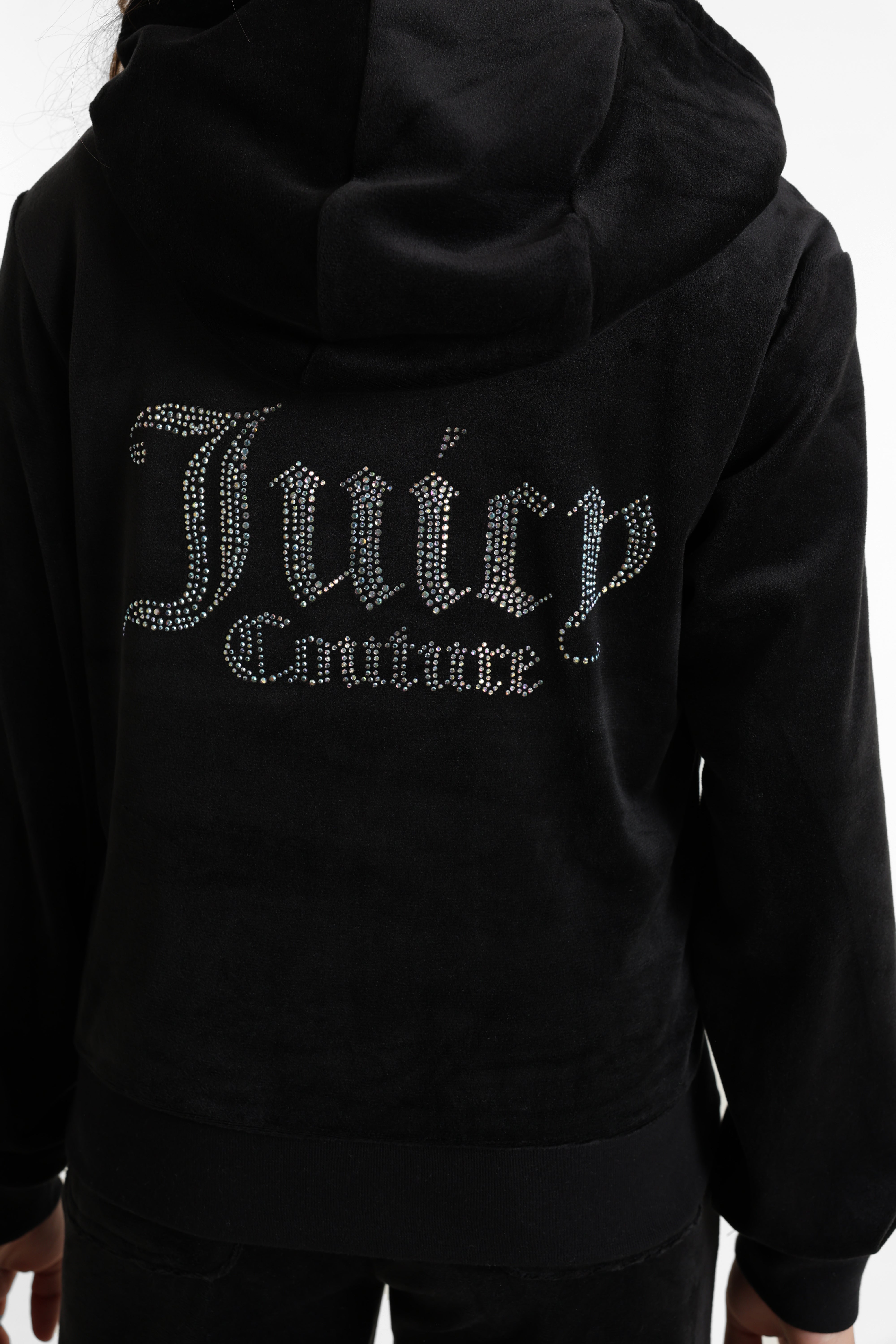 Samt Jacke - Jet Black
