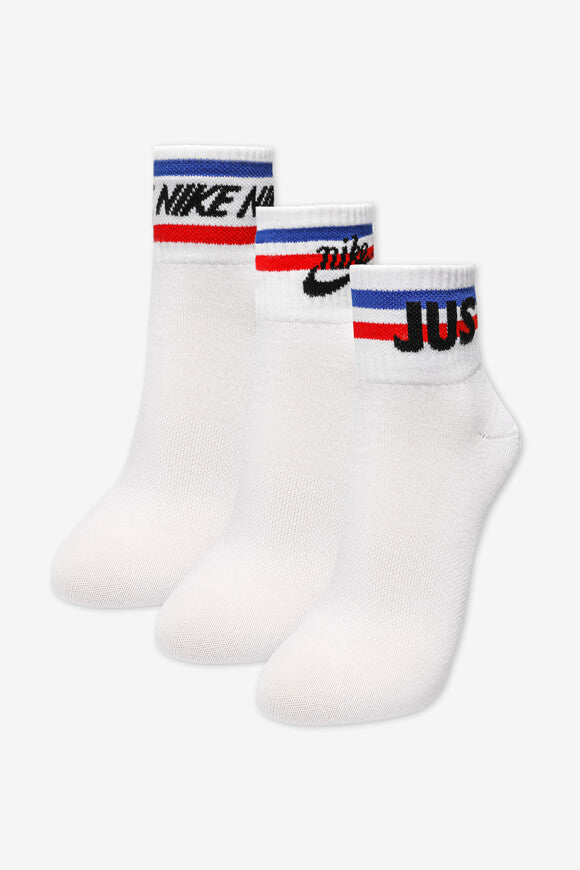 Dreierpack Socken - Weiss