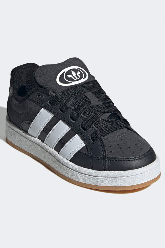 Campus 00s Sneaker - Carbon + Footwear White + Core Black