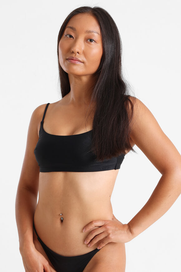 Haut de bikini bralette - Noir