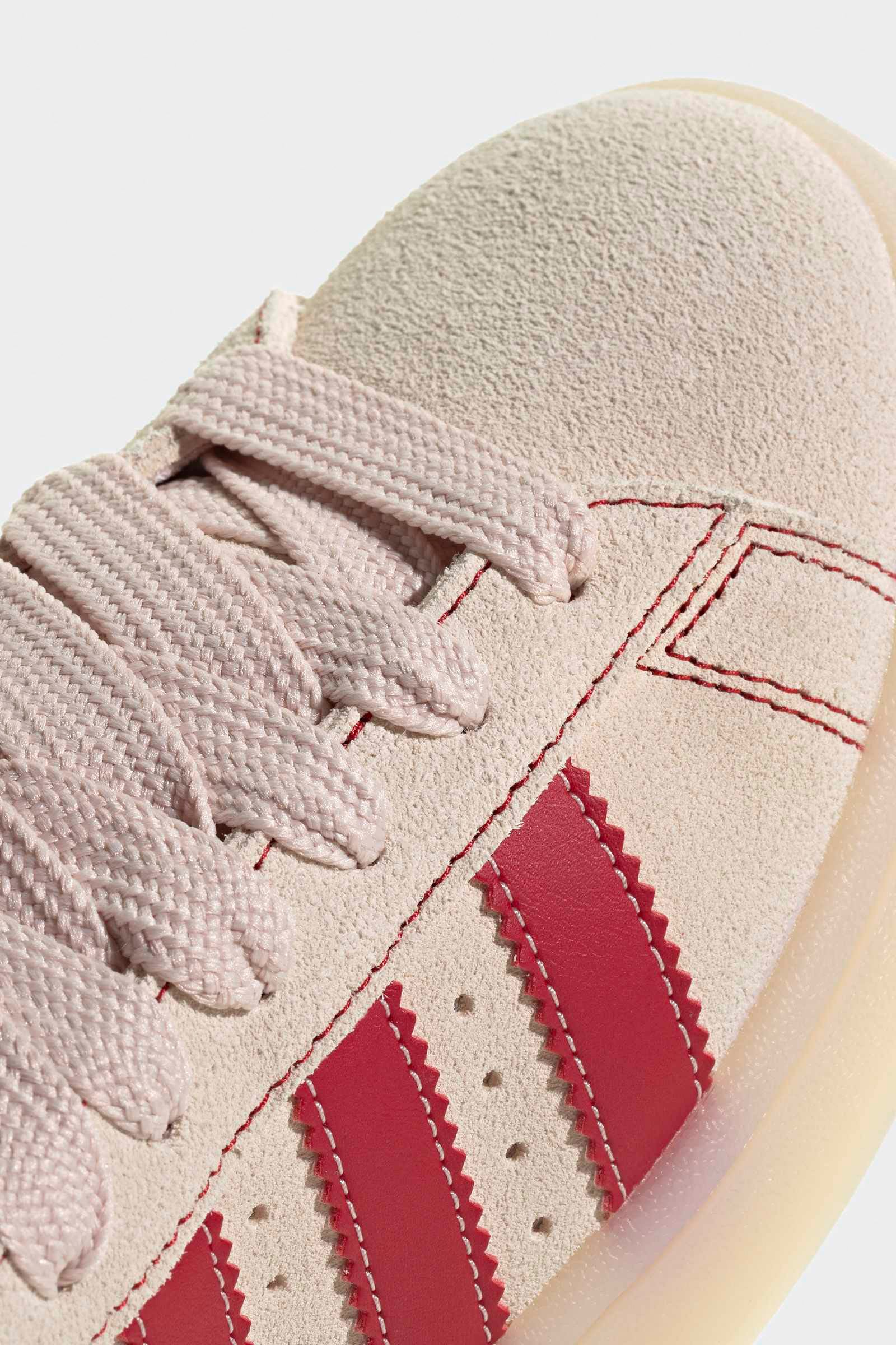 Campus 00S Sneaker - Wonder Quartz + Team Victory Red + Gold Metallic