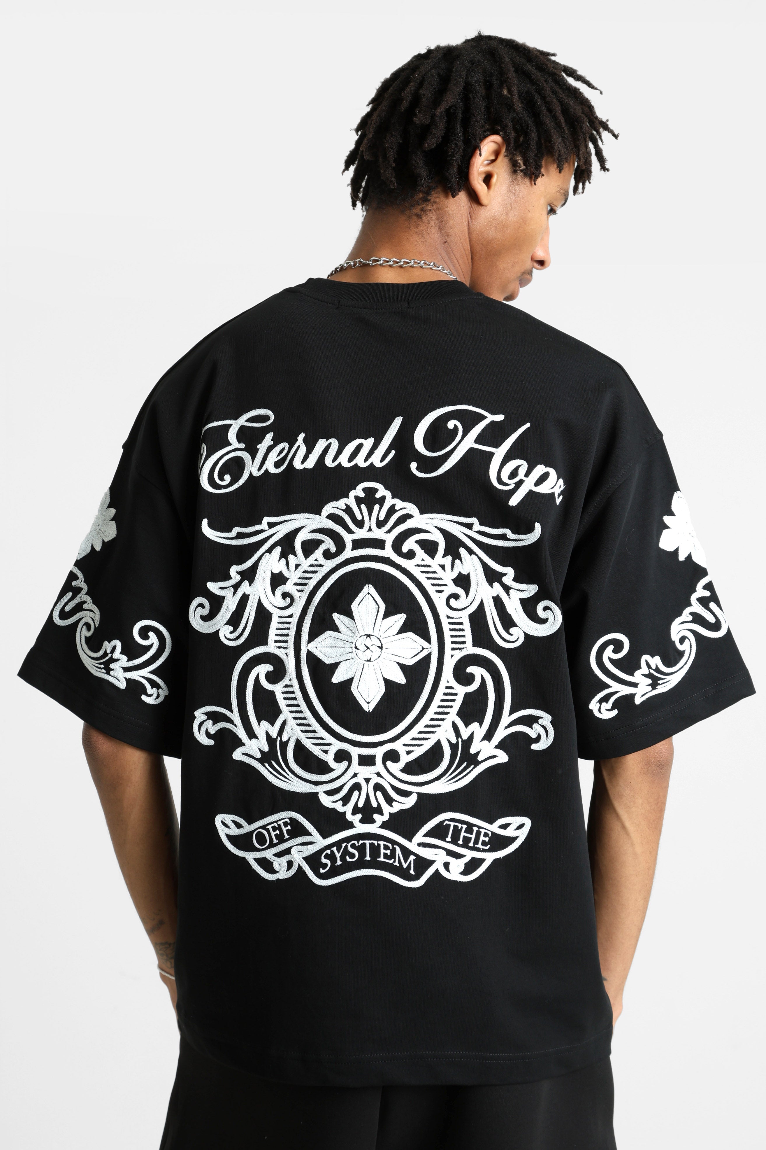 T-Shirt - Black + White