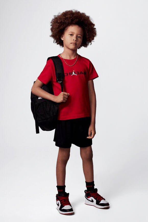 Baseline Mesh Kids-Set - Black + Red
