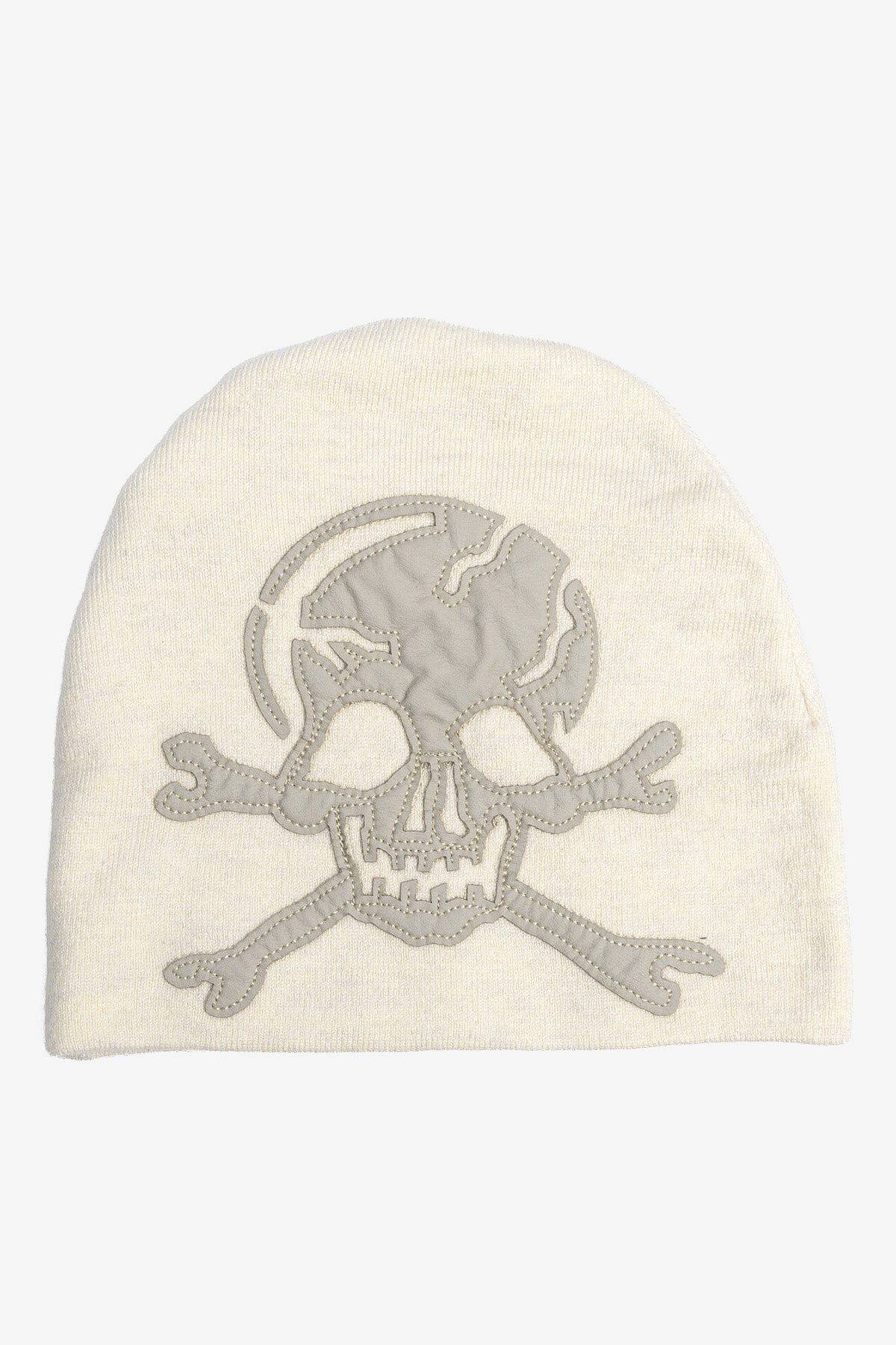 Beanie - Beige + Grey