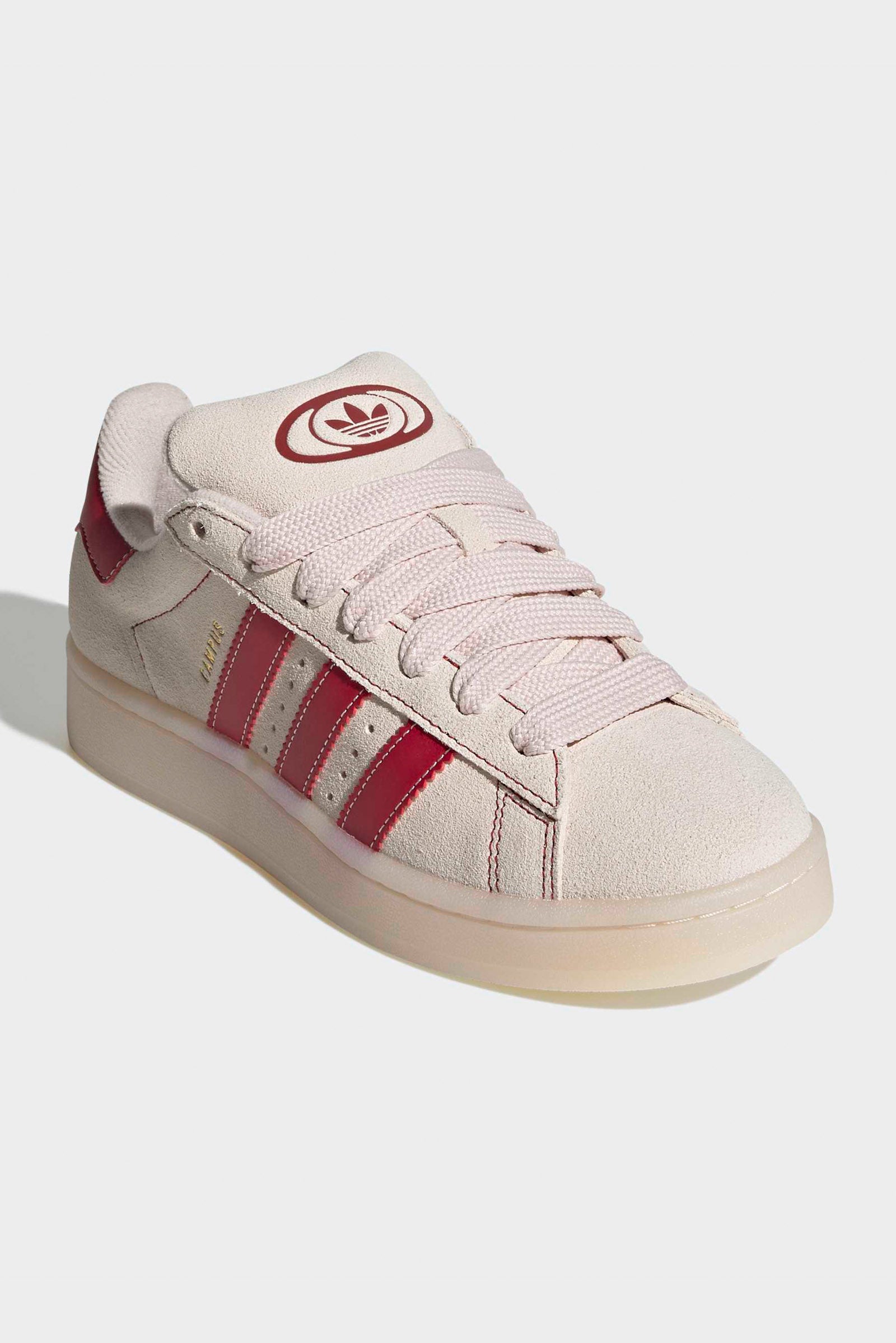 Campus 00S Sneaker - Wonder Quartz + Team Victory Red + Gold Metallic