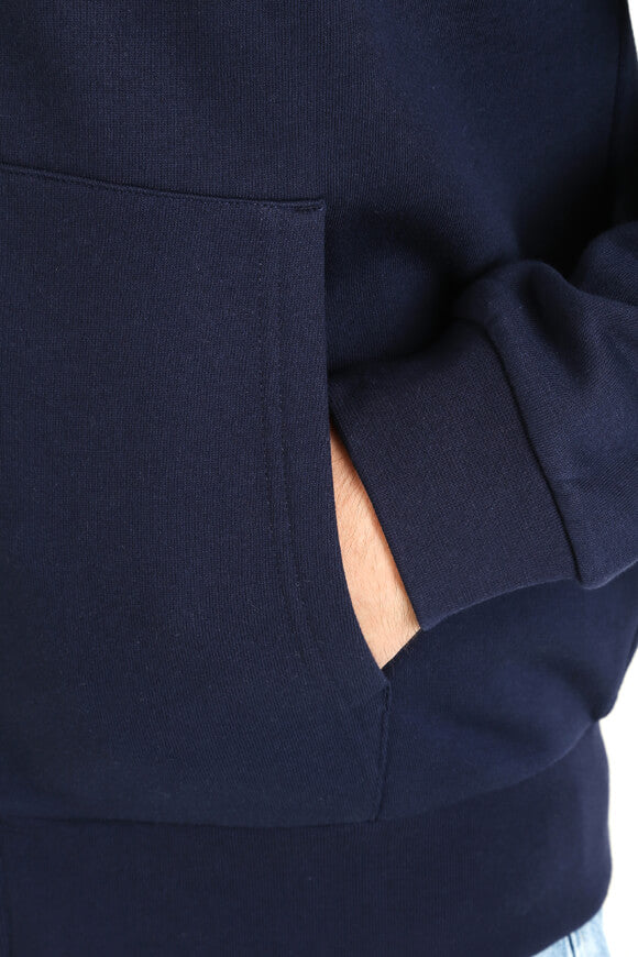 Kapuzensweatjacke - Navy