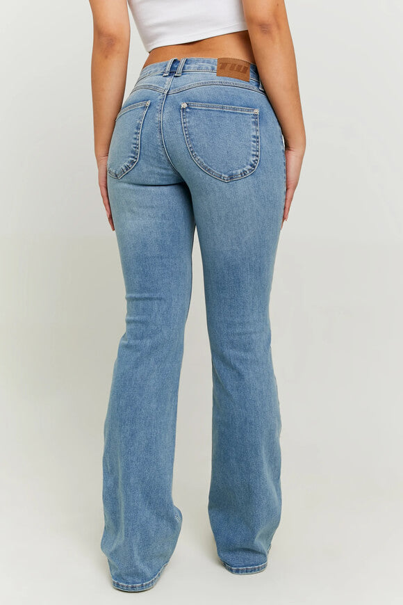 Jeans flare - Denim blu medio