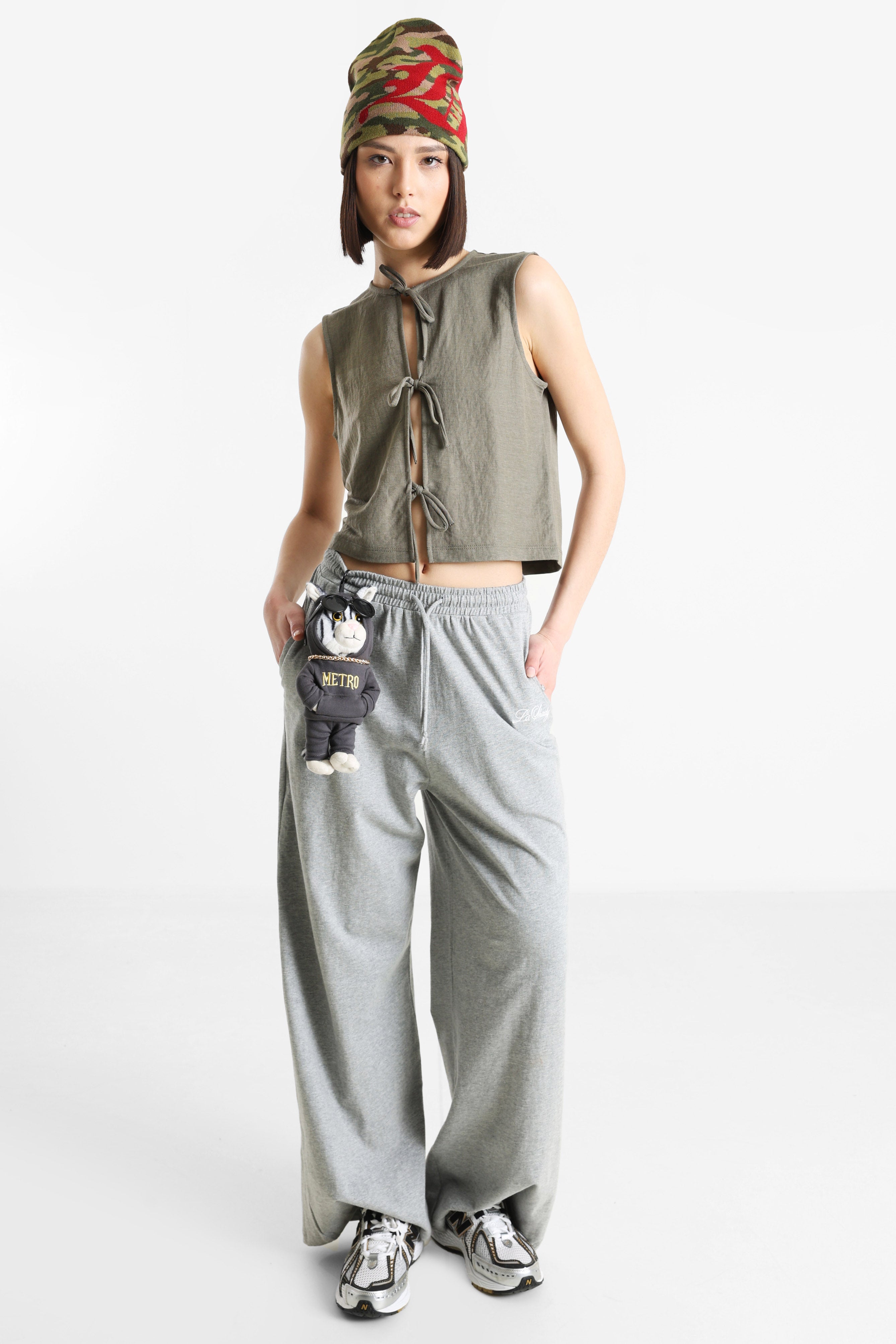 ONLSAKURA Crop Gilet - Smokey Olive