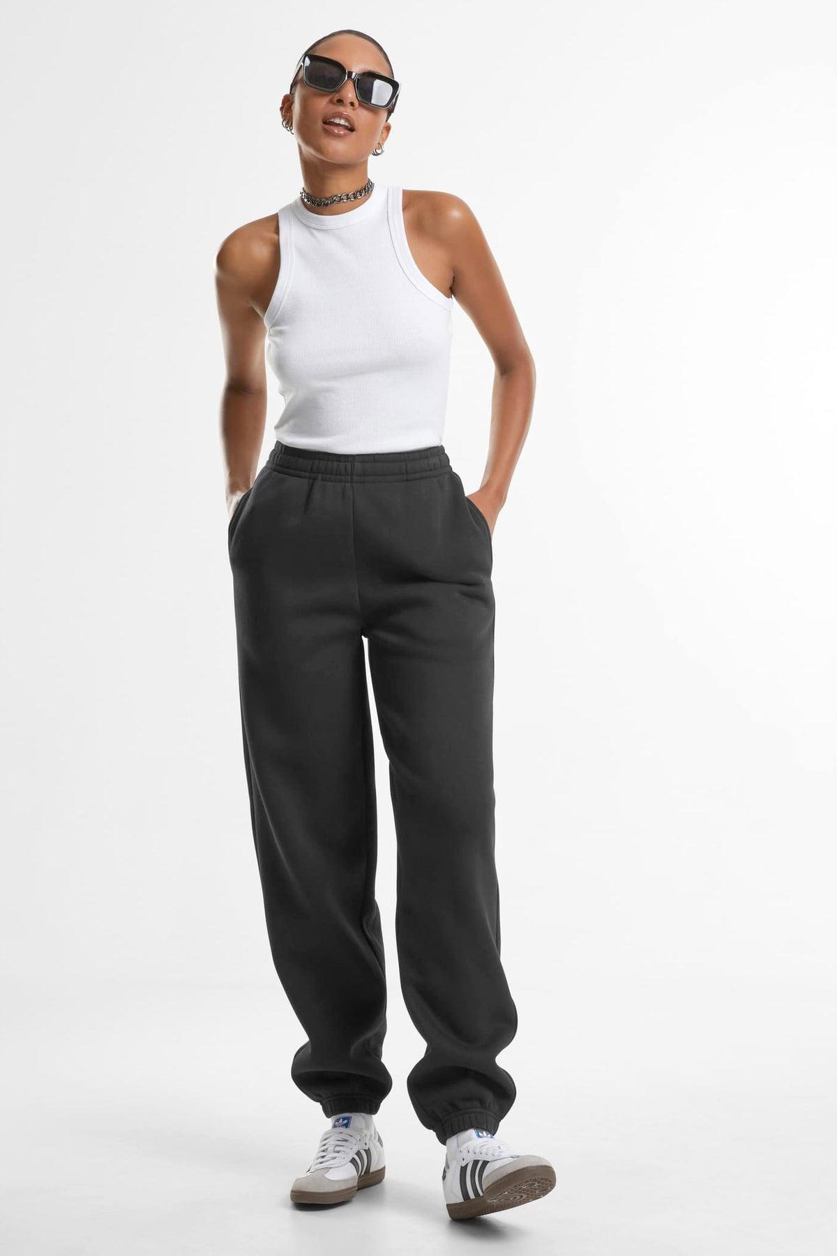 Pantaloni in felpa - Black