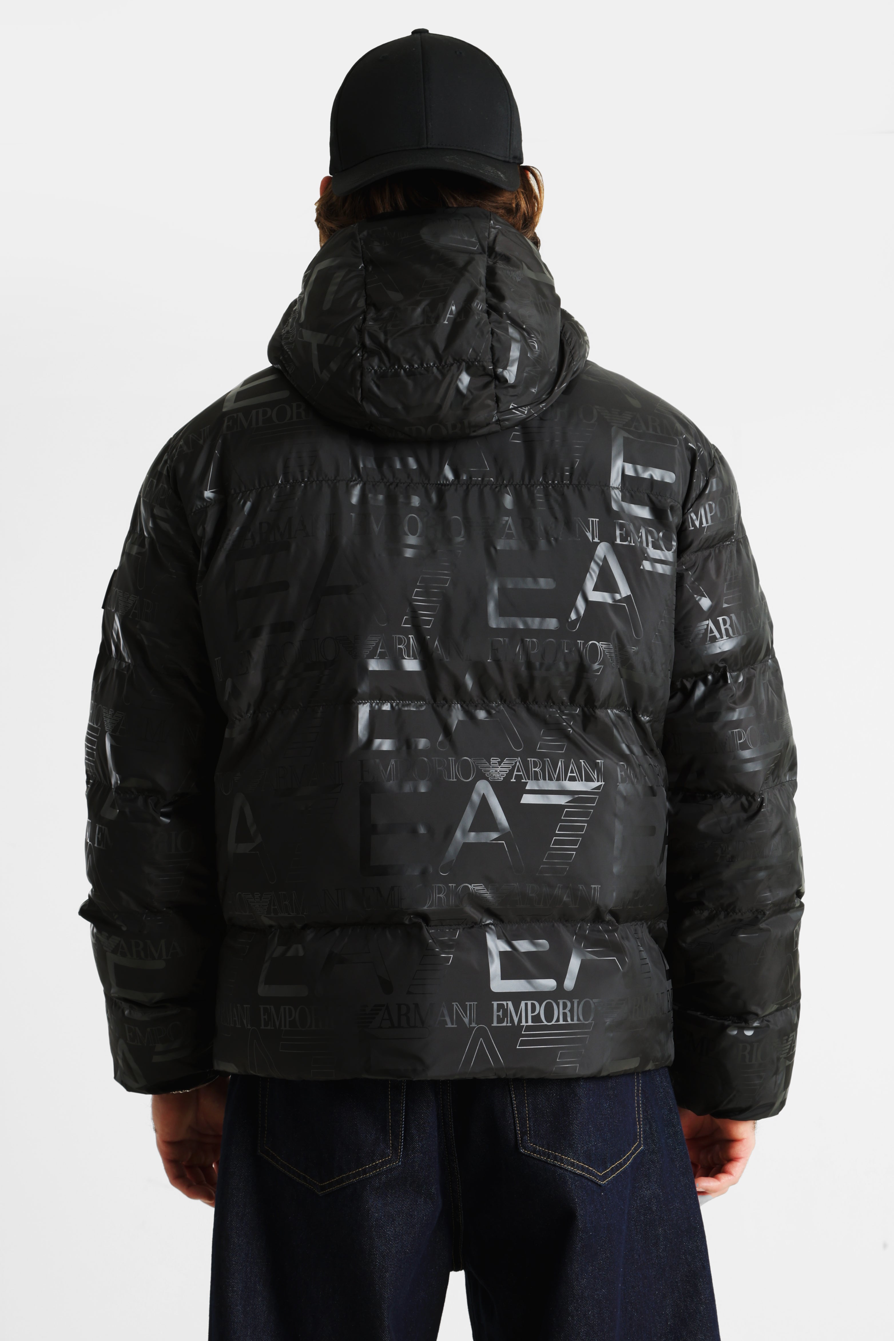 Puffer jacket - Black