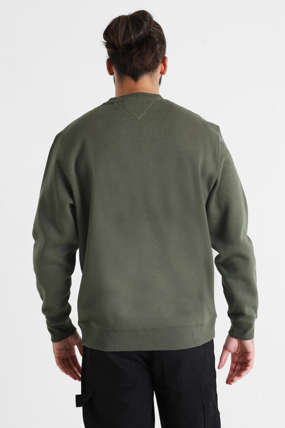 Flag Fleece Sweatshirt - Vert Fatigue