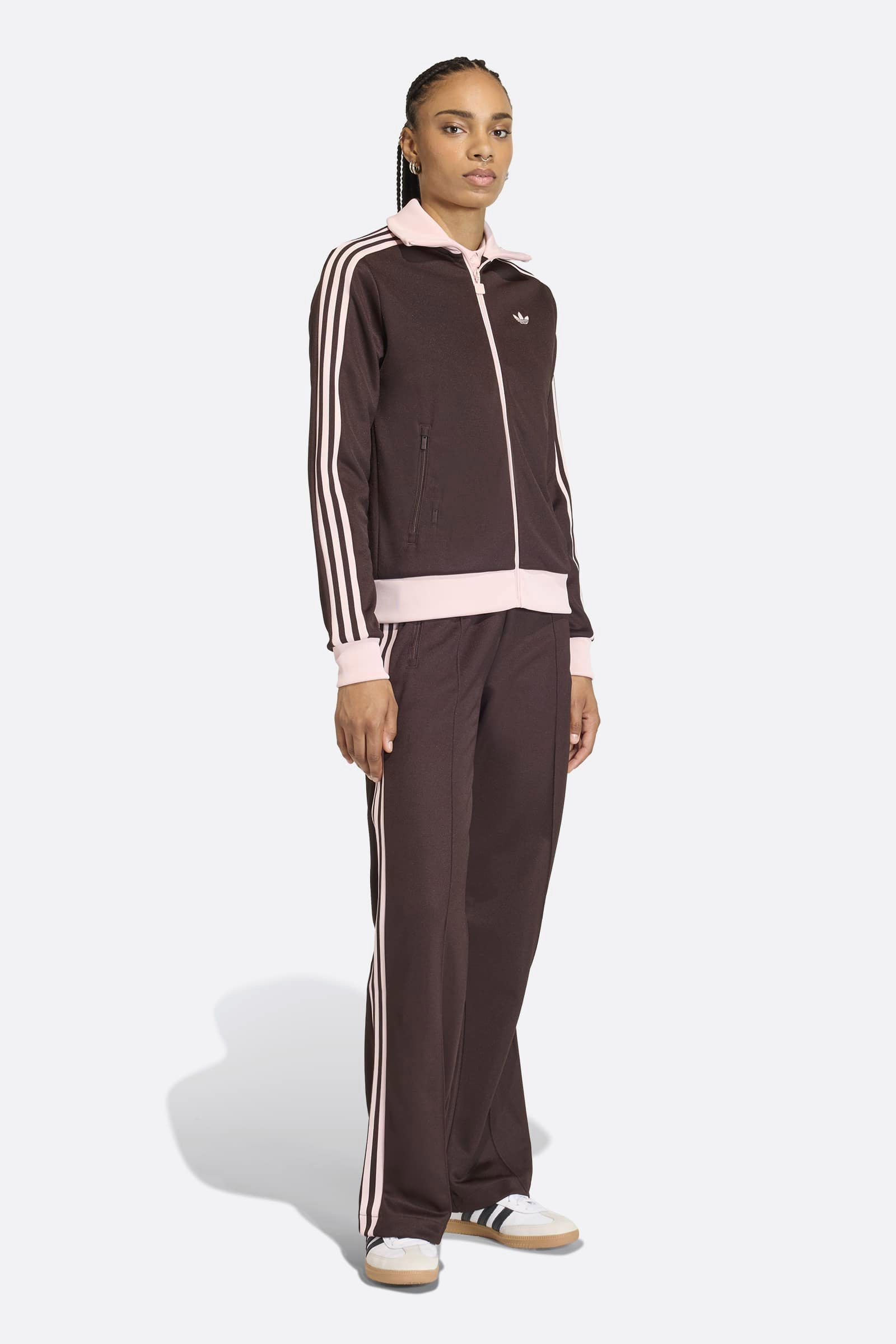 Beckenbauer Trainingshose - Aurora Coffee + Sandy Pink