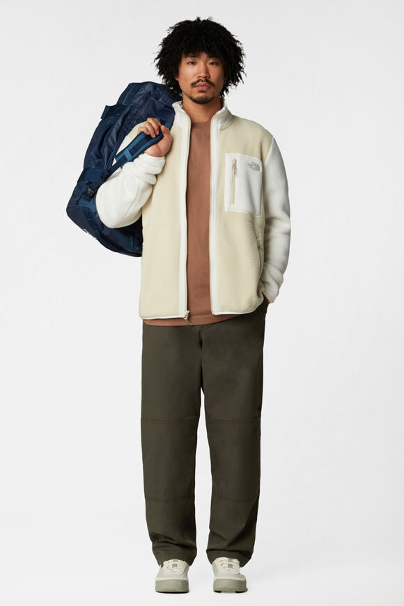 Yumiori Fleecejacke - Gravel + White Dune