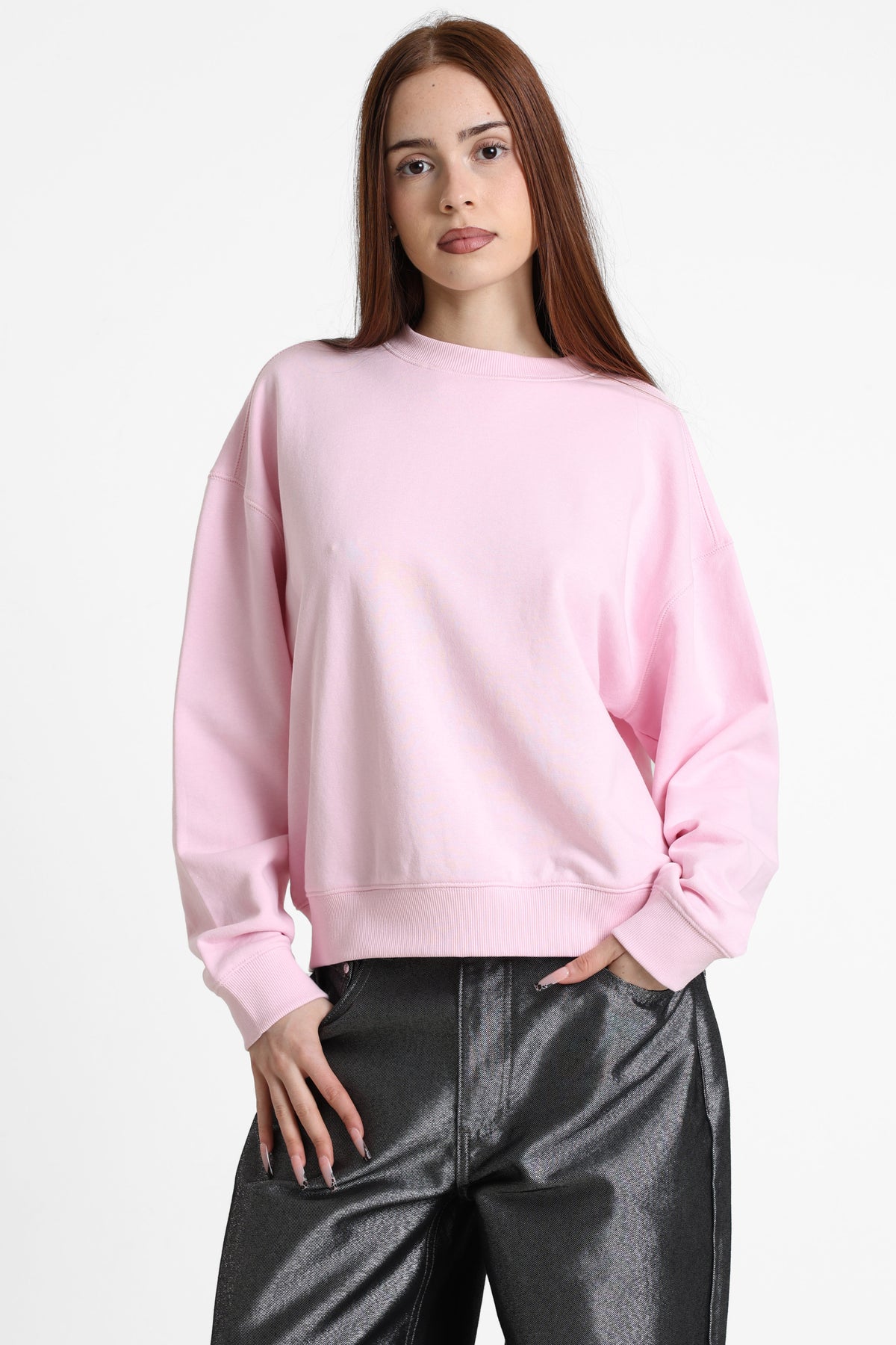 Oversized sweatshirt - Pink