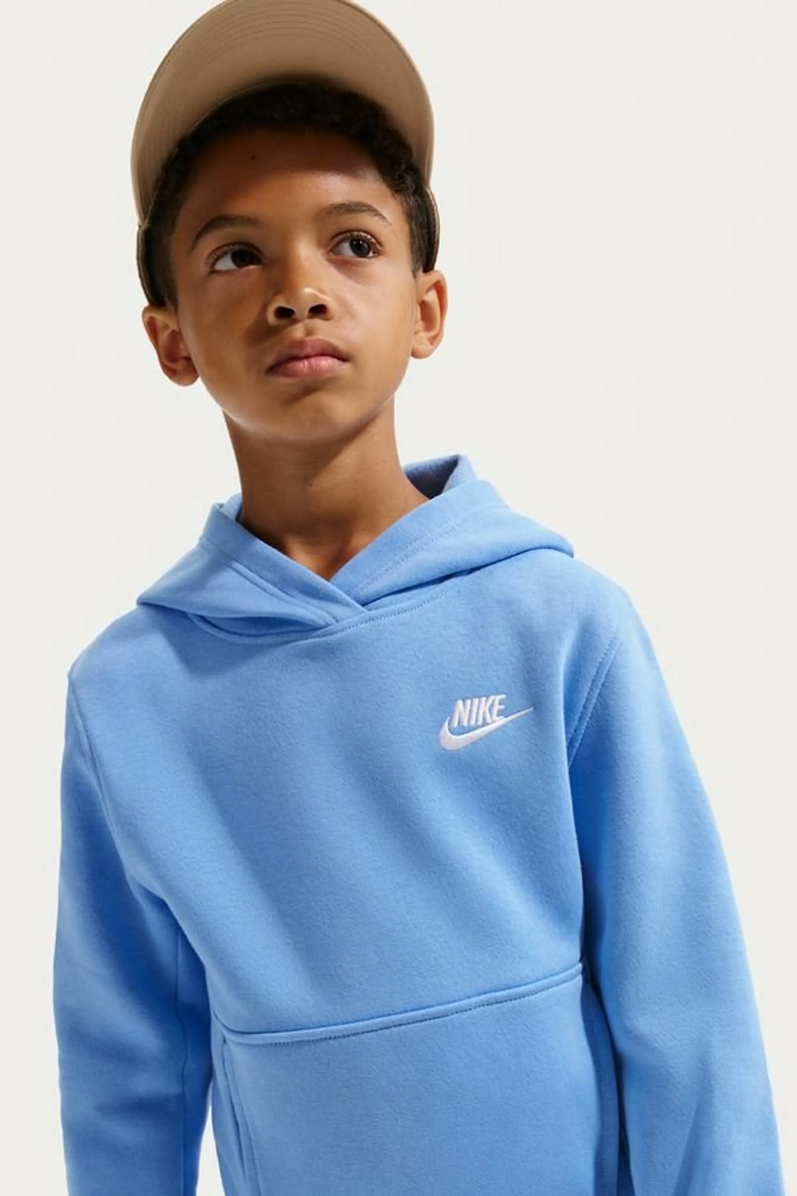 Club Fleece Kapuzensweatshirt - University Blue