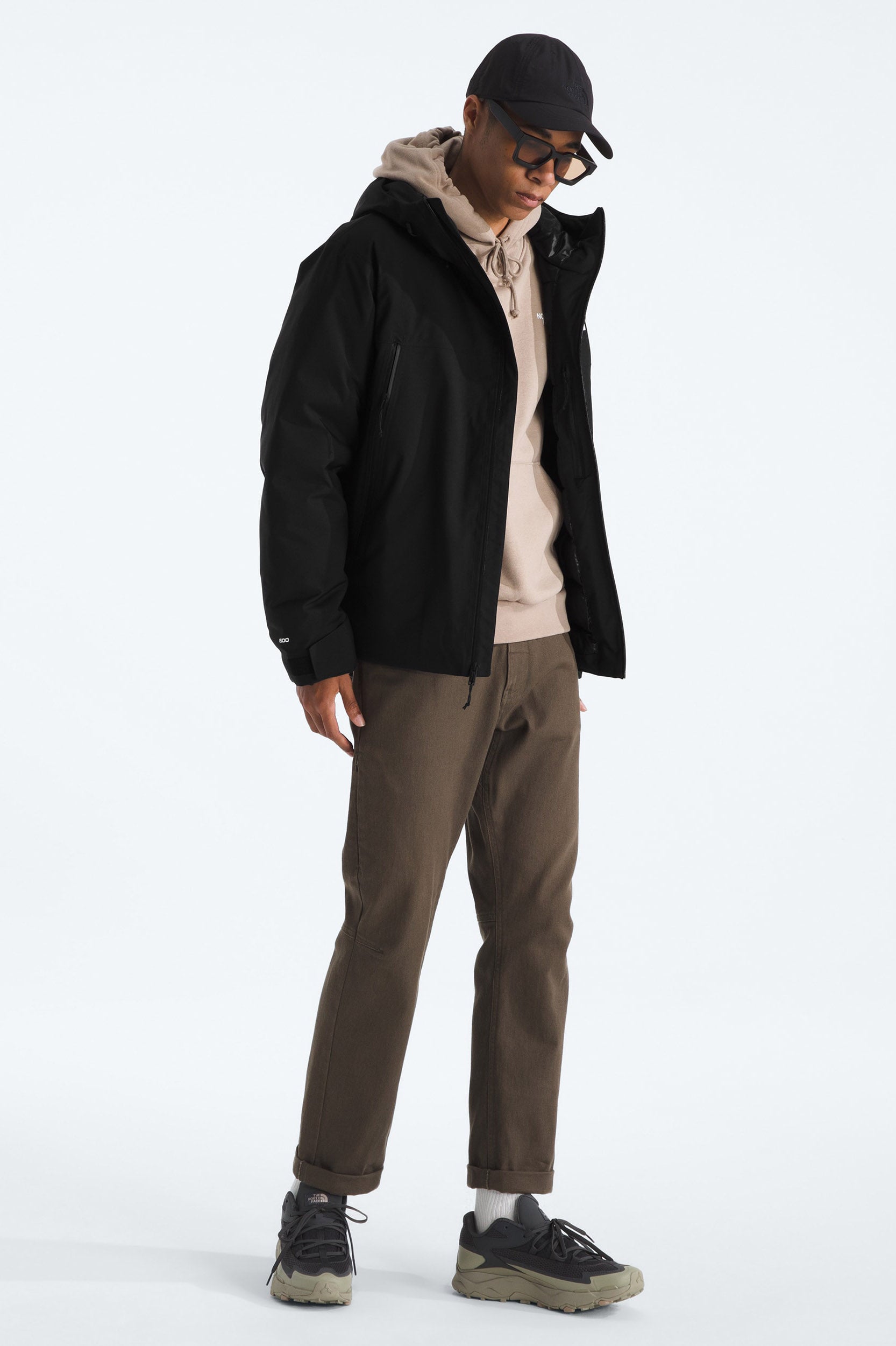 TNF Range Daunenparka - Black