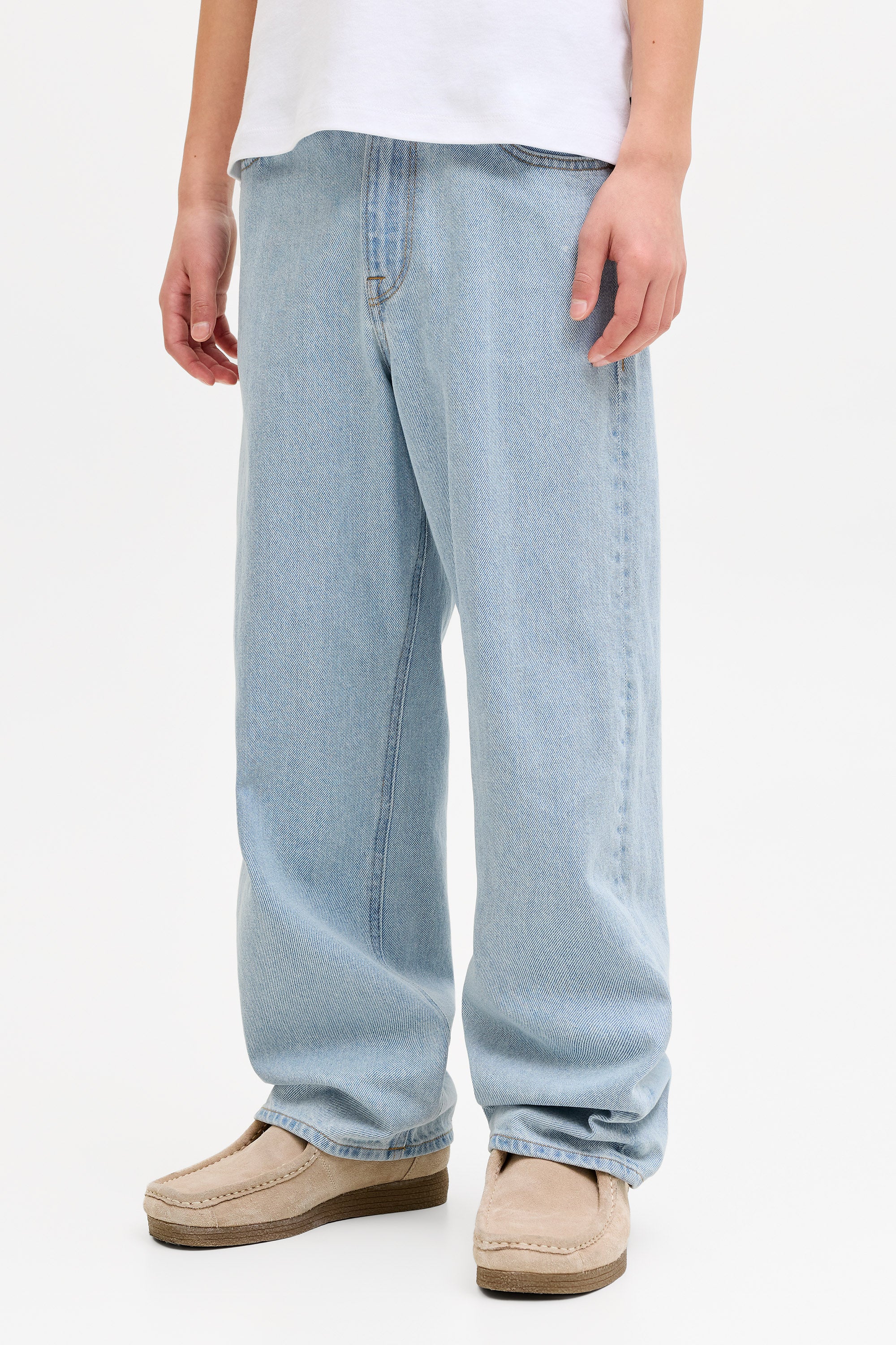JJIALEX Baggy Jeans - Blue Denim