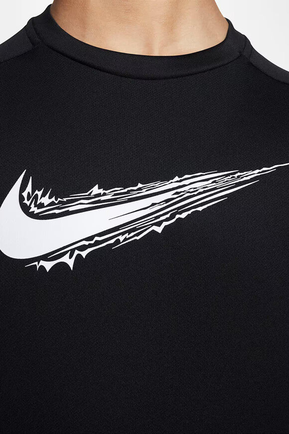 Mesh T-Shirt - Black + White