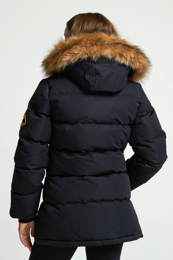 Fiorella Puffer Parka - Jet Black