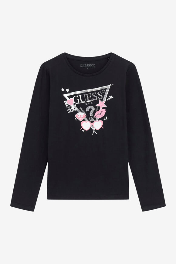 T-shirt à manches longues - Jet Black