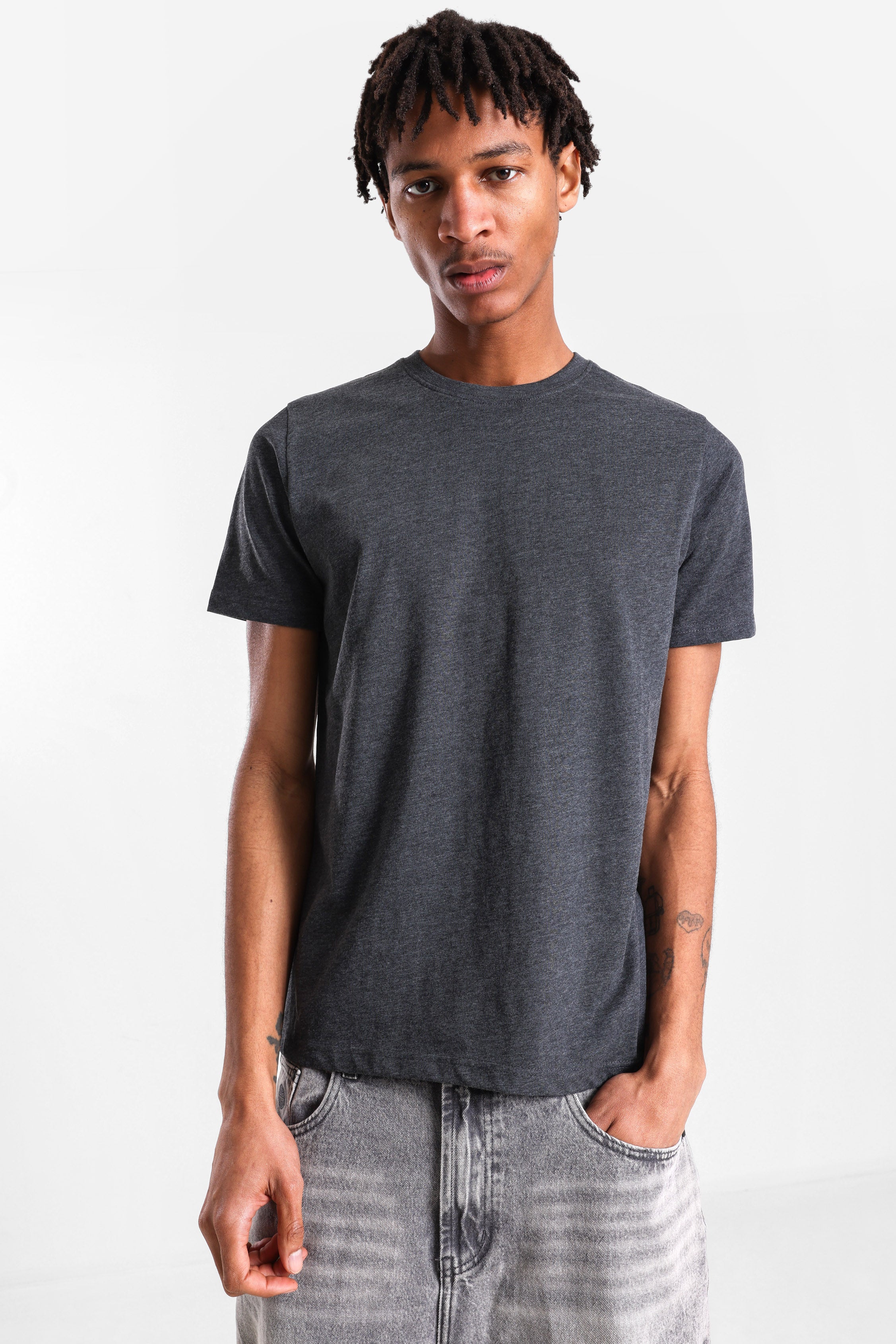 T-Shirt - Anthracite chiné