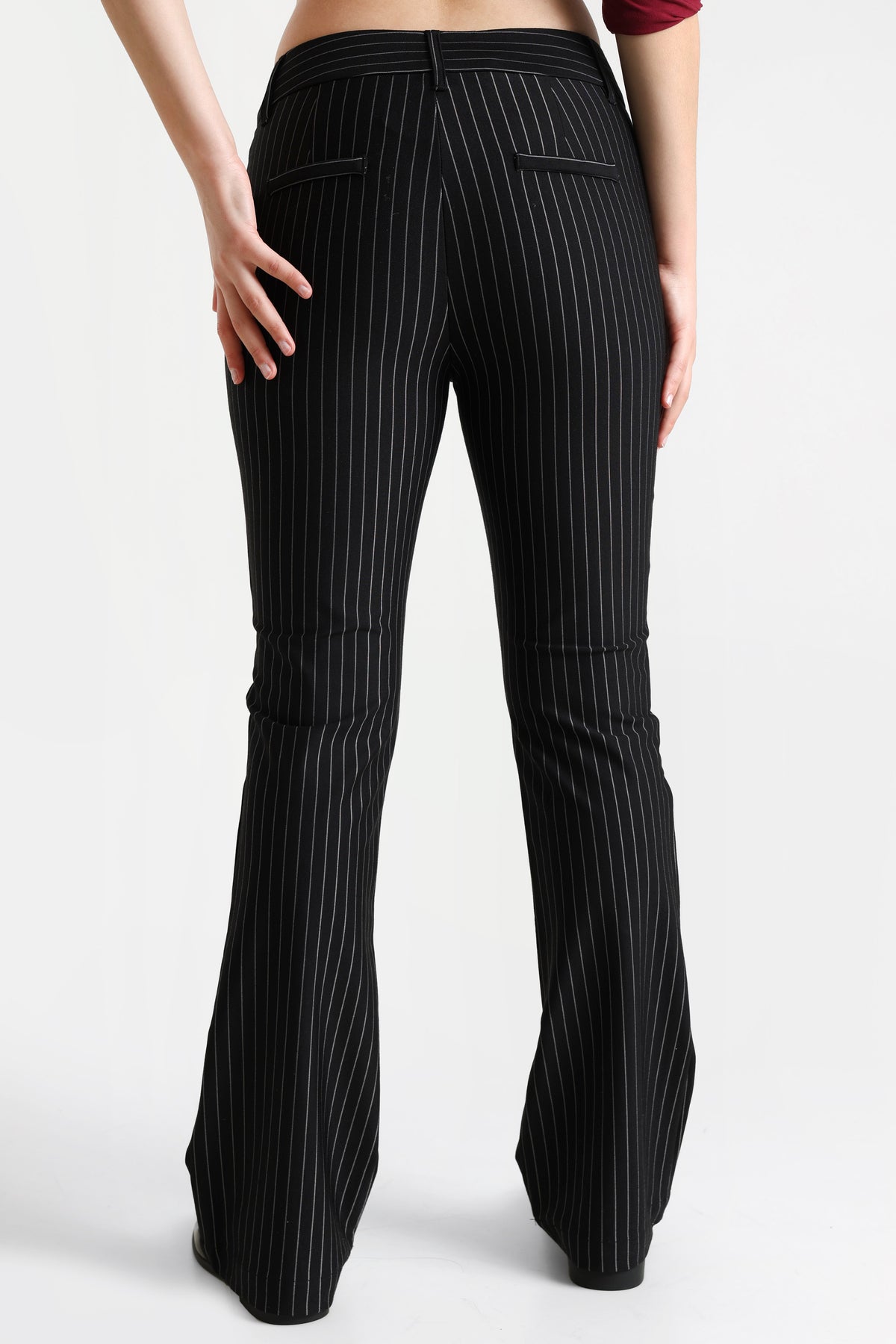 Flare-Hose - Black + Offwhite
