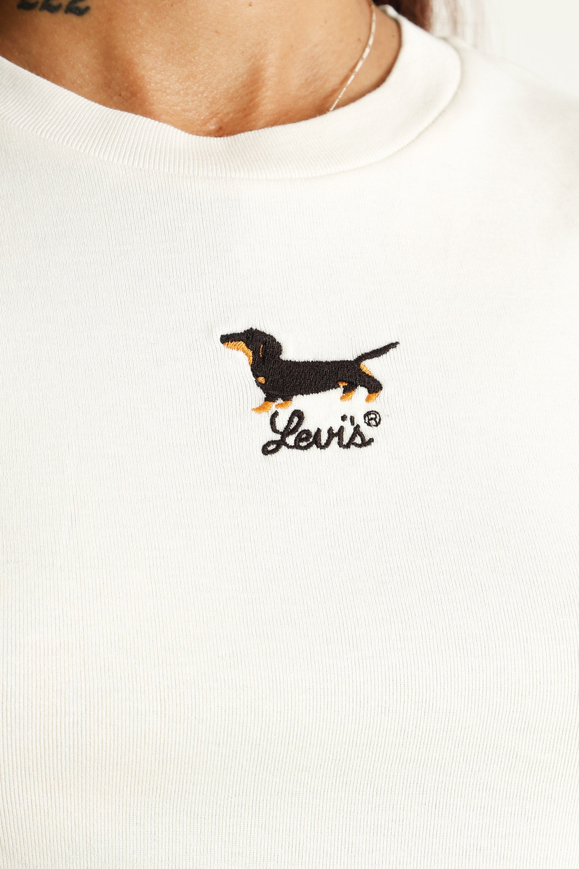 T-Shirt court - Egret