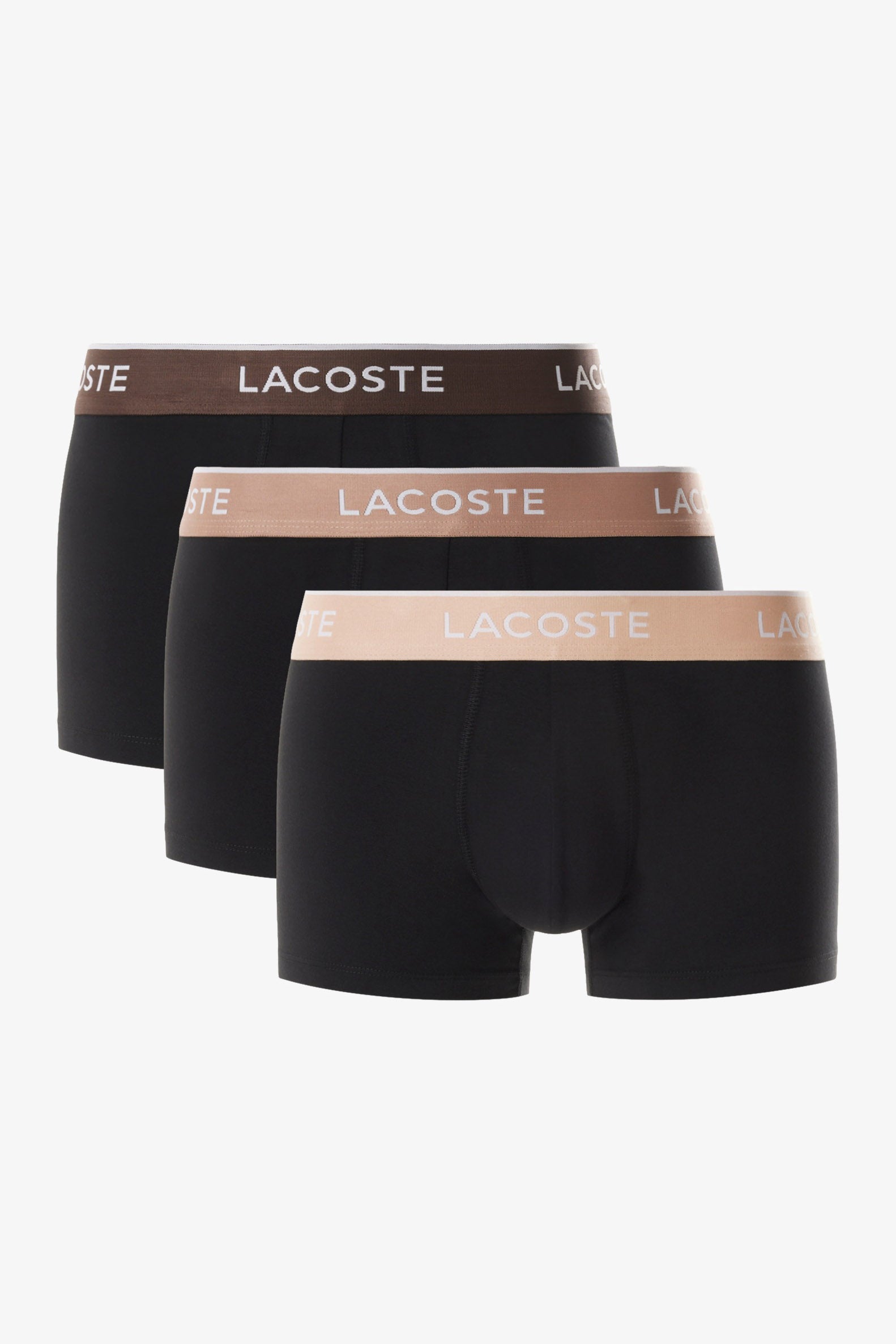 Dreierpack Boxershorts - Black + Biscuit