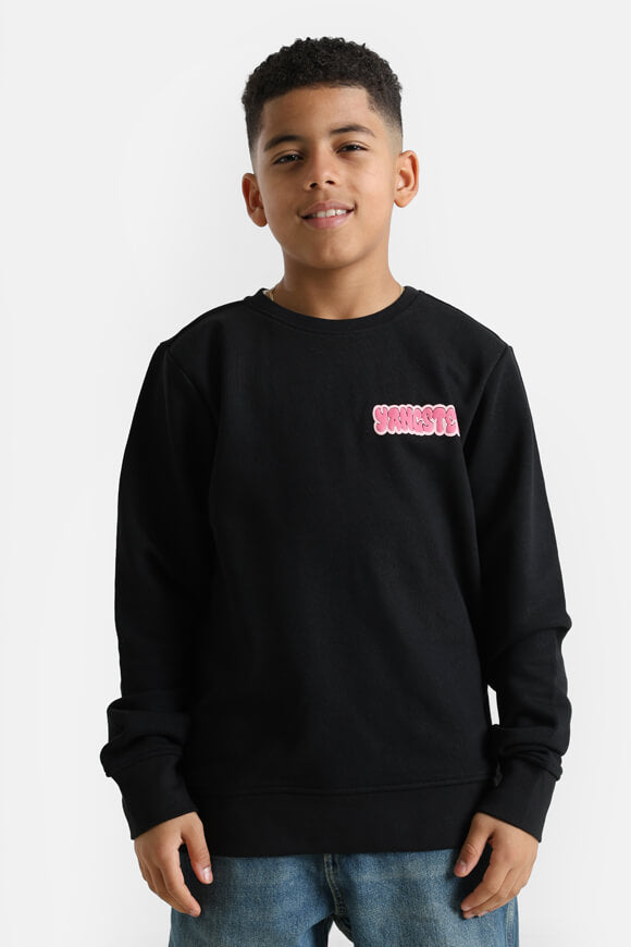 Sweatshirt - Black + Pink