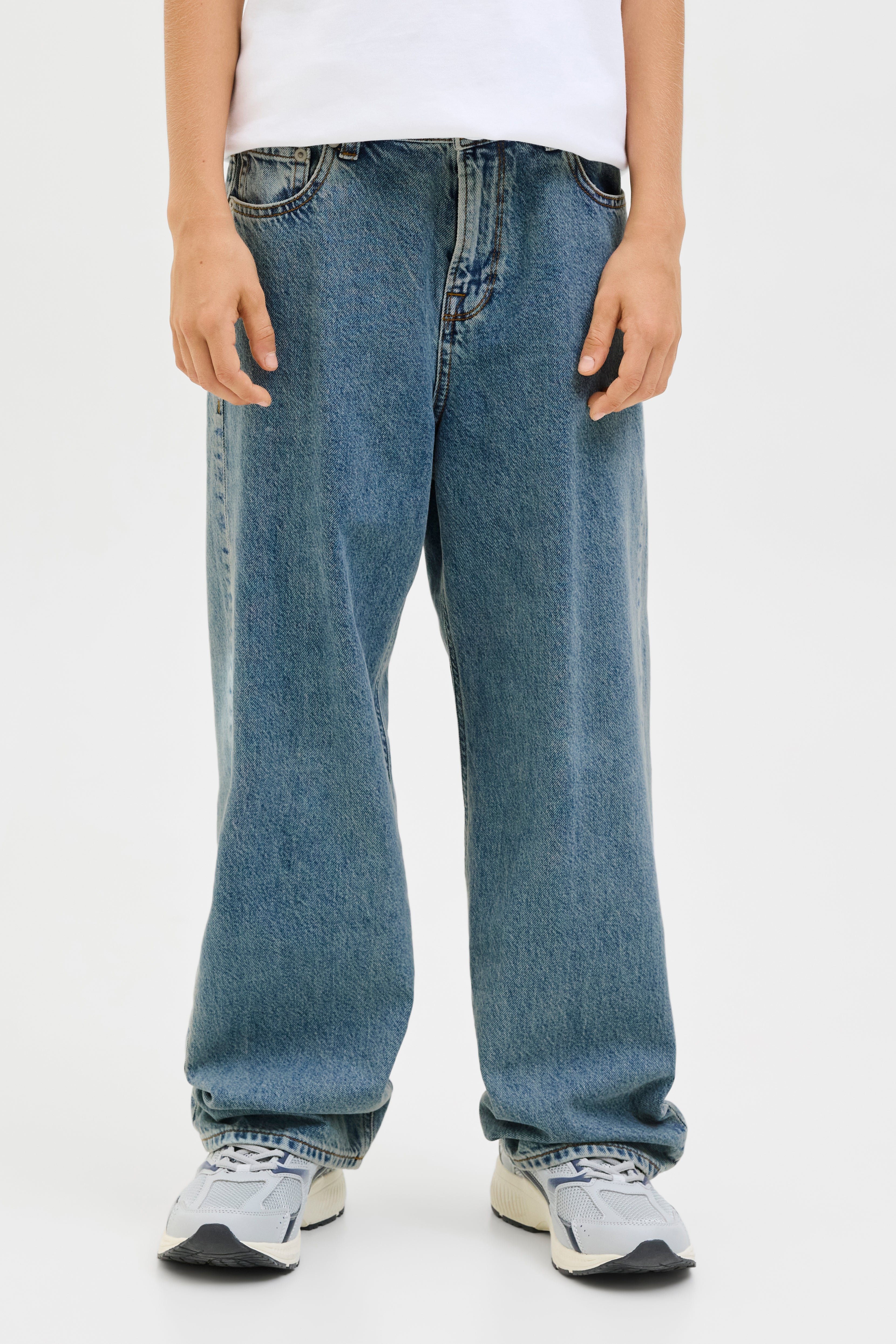 Alex Baggy Fit Jeans - Blue