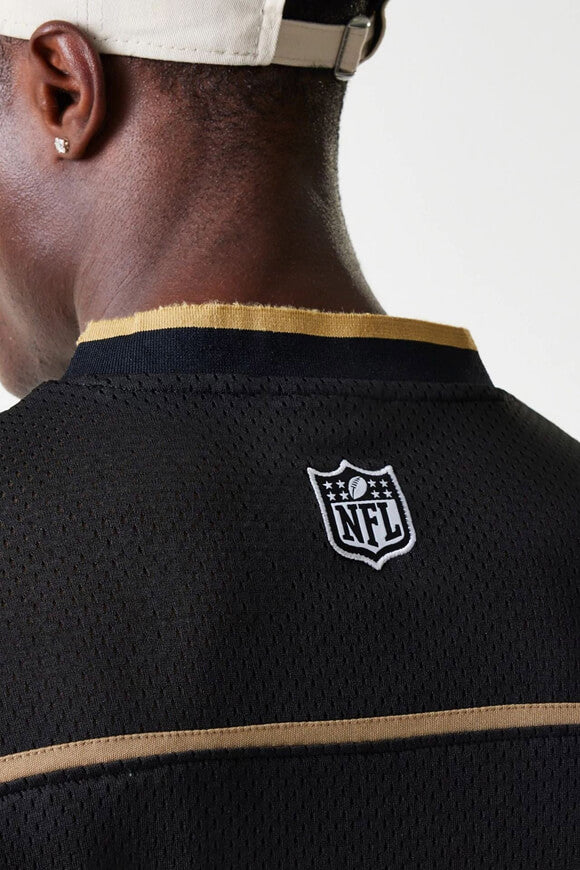 T-Shirt en mesh - Black + Gold
